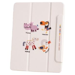 CARECASE 动物园iPad磁吸三折式保护套 可爱原创小众设计适用于iPad Pro苹果10.5英寸11寸12.9寸平板Airmini6