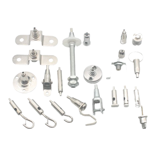 广告吊码固定件五金装饰挂画挂钩亚克力锁线器钢丝绳吊码灯饰配件