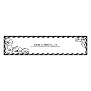 轻奢高级感电视柜盖布台面保护长条桌垫免洗防脏玄关法式餐边柜垫