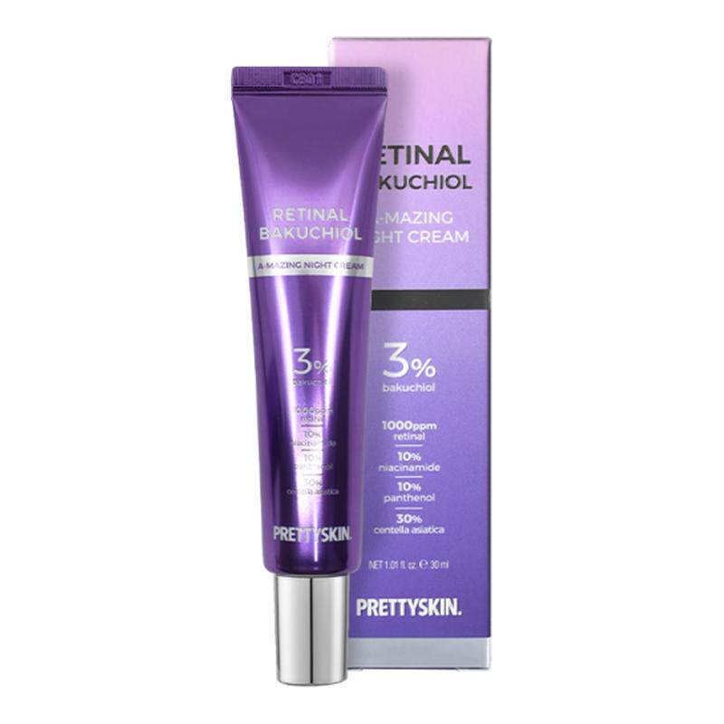 Prettyskin视黄醇巴克乔尔夜间晚霜紧致抗皱【临期】