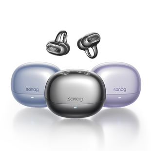 塞那S8SUltra蓝牙耳机耳夹式开放无线AI翻译2026新款运动降噪耳机