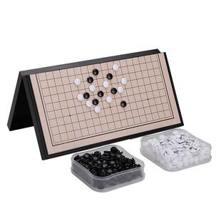 五子棋围棋儿童学生益智初学套装便携折叠家用棋盘带磁性五指象棋
