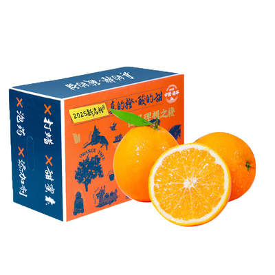 湖北秭归纽荷尔脐橙春节礼盒