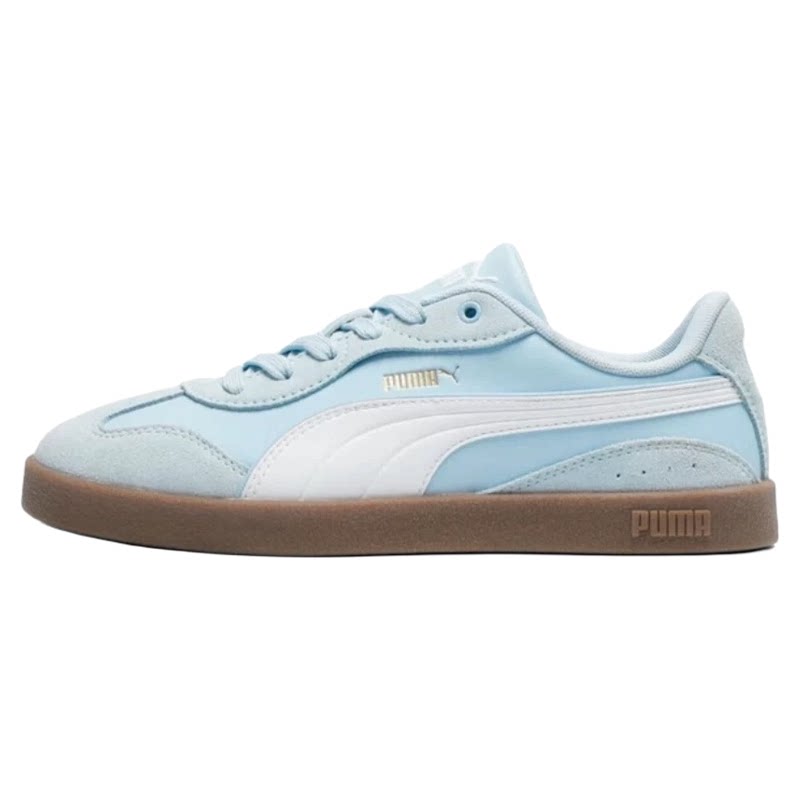 PUMA 彪马 T头 德训鞋 翻盖运动休闲板鞋蓝色女夏季 404476-06