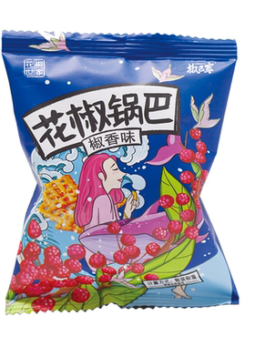 椒巴客花椒锅巴小包装网红零食