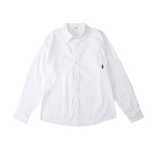 学生男女童春秋衬衫长袖纯棉中小学生班服中大童英伦风白衬衫校服