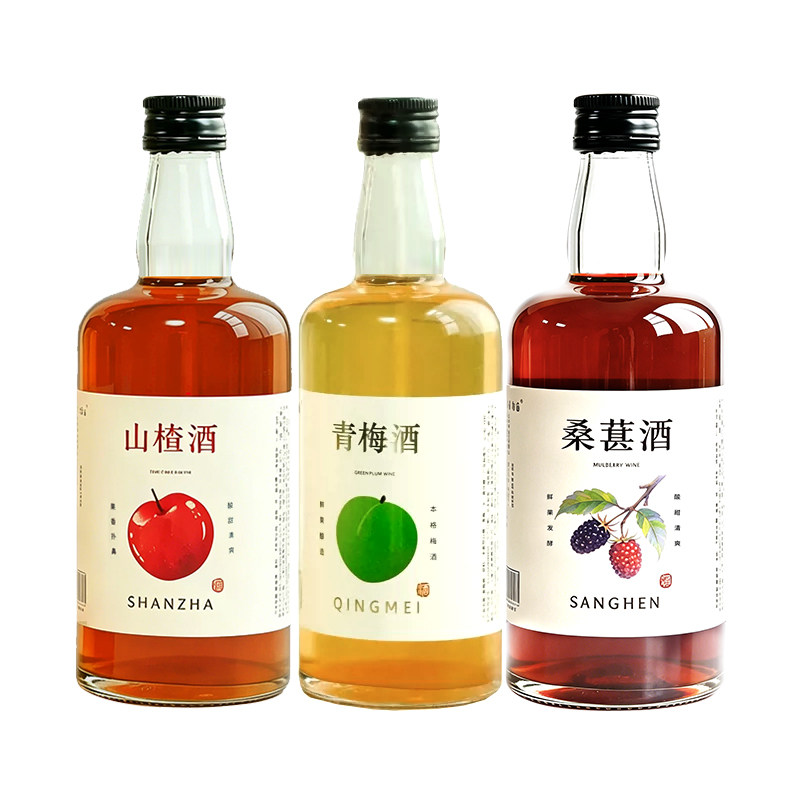 梦香园原果发酵低度微醺果酒