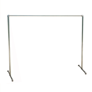 晾衣架落地钢管组装架晒衣杆子挂衣架晒被子架子杆农村晾衣杆阳台