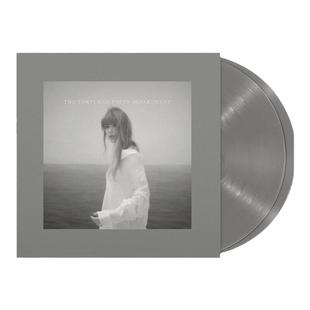 进口 TaylorSwift泰勒 苦难诗社TTPD 信天翁版 美版灰黑胶唱片2LP