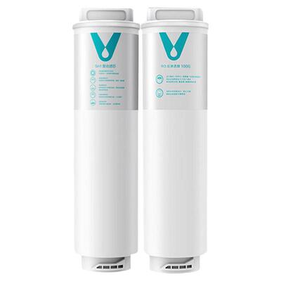 云米净水器滤芯家用1键即热X2适配1号5in1复合滤芯2号100RO反渗透