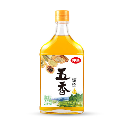 仲景五香油调馅腌肉调味油258ml