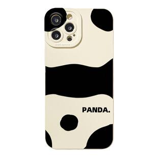 benefit侠影大熊猫黑白情侣17pro16适用于15苹果13手机壳iphone14promax新款12套11创意xsmax简约xr软8plus防