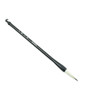 湖笔欧体毛笔大白云紫毫初学者楷书毛笔中楷兼毫毛笔七紫三羊中号