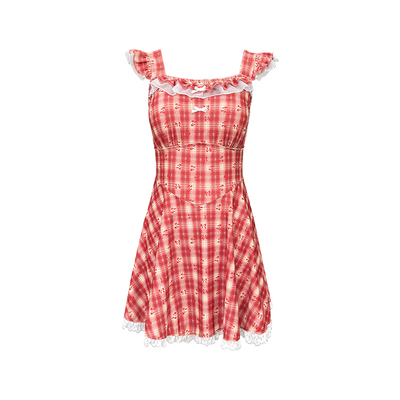 游泳衣女裙式连体保守遮肚显瘦