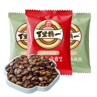 旭东百里挑一西瓜子话梅藤椒奶油西瓜子炒货休闲追剧零食官方正品