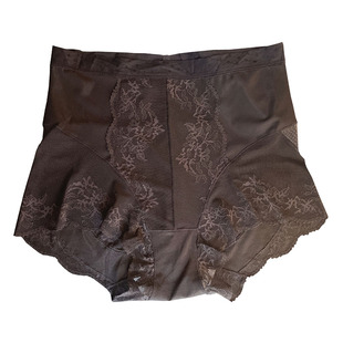 性感纯欲蕾丝微收腹提臀桑蚕丝裆透气轻薄包臀女士三角短裤大码潮