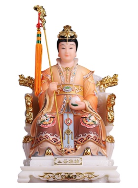 玉帝王母佛像汉白玉供佛摆件家用