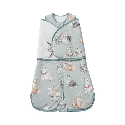 嫚熙婴儿奶芙防惊跳睡袋