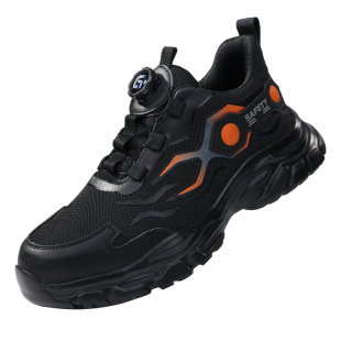 劳保鞋男款士防砸防刺穿轻便软底久站不累带钢板绝缘工地夏季透气