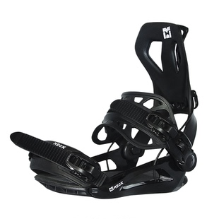 MECK快穿固定器单板滑雪板新手全能平花超轻速脱sp固定器新款装备