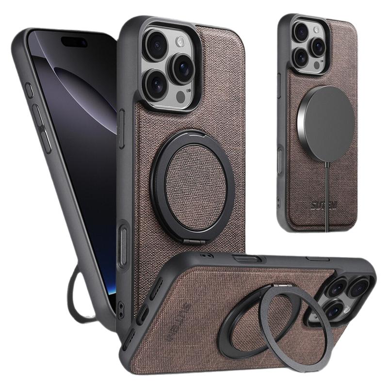 iPhone16磁吸支架后盖手机壳