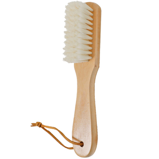 艺之初洗鞋刷子家用软毛刷鞋子清洁神器木柄刷皮绒面鞋刷不伤鞋