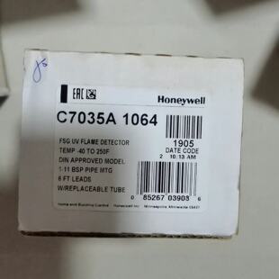 议价HoneywellHoneywell火焰探测器C7035A1064全新原装正品现货议