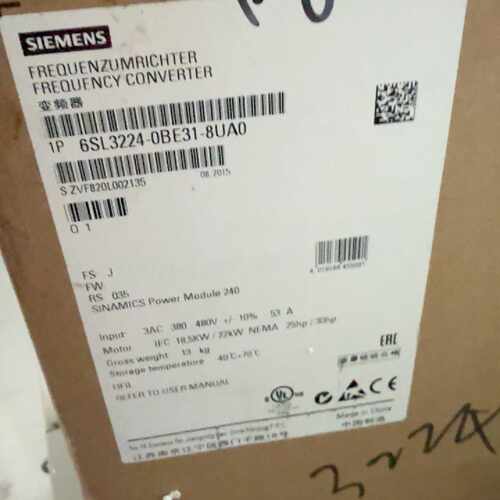 溢价-PM240变频器，6SL3224-0BE31-8UA0