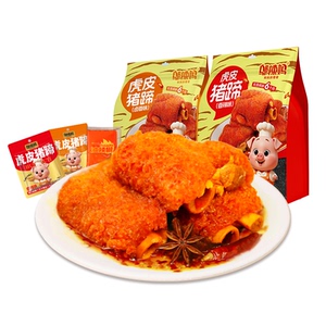 邬辣妈香辣味虎皮猪脚卤香味猪蹄熟食小吃氮气开袋即食办公室零食