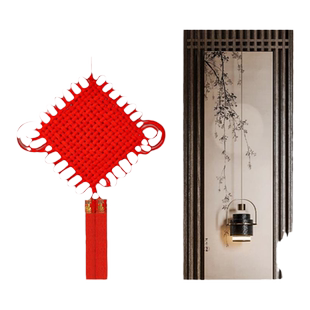 中国结挂件客厅高档大号2025新款福字挂饰玄关平安入户门乔迁装饰