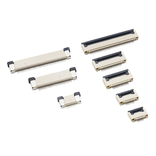 FFC/FPC连接器0.5mm,上接/下接抽屉 翻盖下接 tft彩屏插座 6P-40P