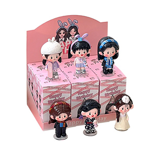 定制小人偶DIY情侣自制盲盒公仔手办生日礼物Q版纪念意义摆件mini