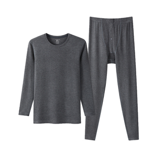 三枪华绒抗菌保暖内衣男士羊绒蚕丝中厚套装女士保温秋衣秋裤新品