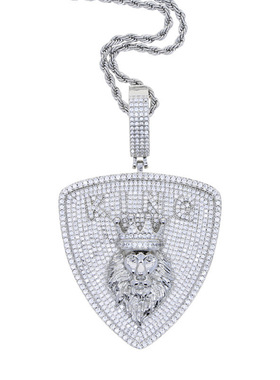 Mr.Bling詹姆斯狮子王情侣吊坠