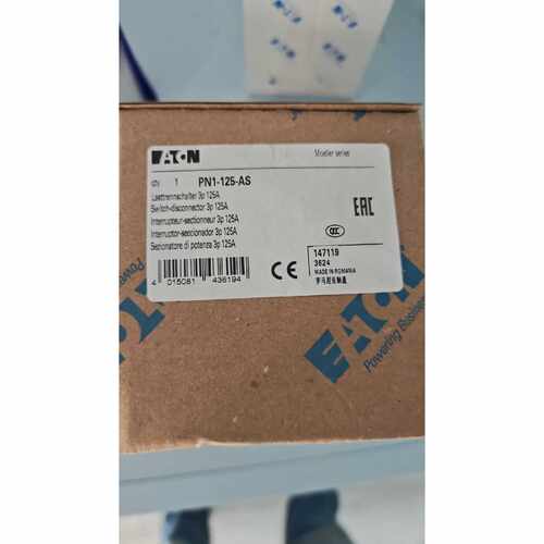 议价伊顿穆勒PN1-125-AS进口隔离开关