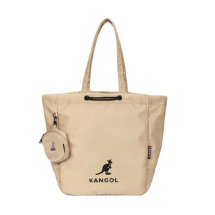 KANGOL官方正品新款潮牌抽绳大容量防水健身包单肩手提托特包男女