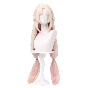 三分妄想永劫无间胡桃cos樱云天女假发玉米须假毛双马尾麻花辫