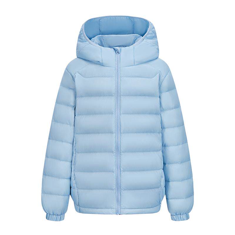 雪中飞kids儿童轻薄羽绒服男童2026秋冬季新款青少年排骨外套女童
