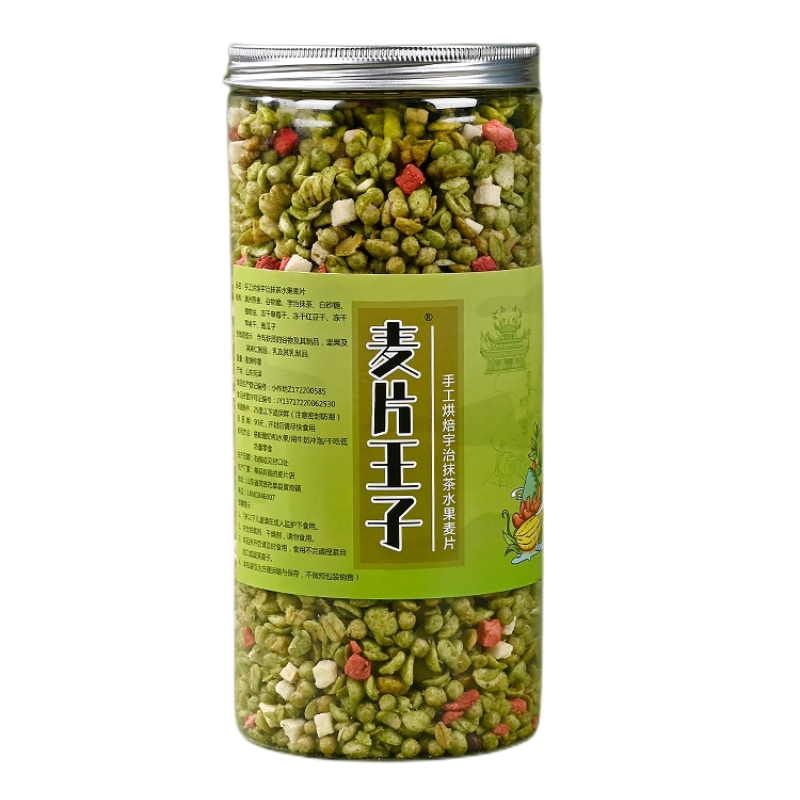 麦片王子水果早餐即时即食免煮代餐酸奶谷物营养日本抹茶燕麦片
