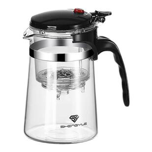 耐高温飘逸杯泡茶壶家用茶具泡茶杯2025新款茶水分离玻璃茶壶高档
