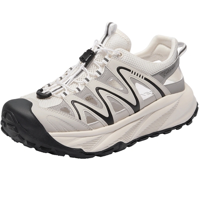 登山鞋厚底百丽镂空透气新款休闲