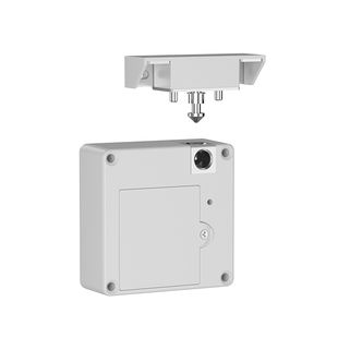 2025新抽屉锁 NFC感应隐形锁鞋柜免打孔双开柜门锁平开柜加装暗锁