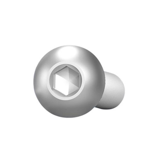 2205螺钉双相不锈钢ISO7380盘头内六角螺丝S31803圆杯螺丝钉