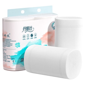 卷纸10斤40卷5层卫生纸家用实惠装无芯卷筒纸厕所纸巾手纸