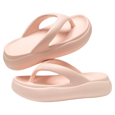 eva踩屎感拖鞋女夏季厚底增高