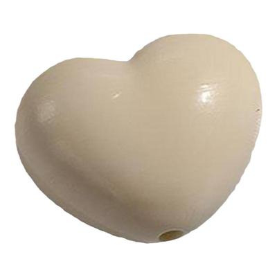 天然猛犸心形文玩配饰小屁星爱心