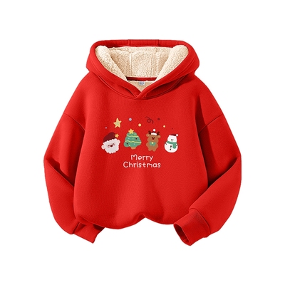 真维斯男童圣诞卡通潮流卫衣