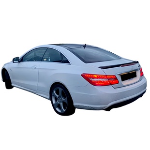 适用于奔驰E级coupe双门轿跑尾翼 带凹槽款2009-17 W207 E200 260