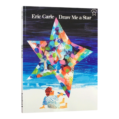 英文原版 Draw Me A Star 画一个星星给我 Eric Carle 平装绘本 英文版 进口英语原版书籍