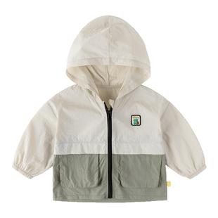 嘟嘟家宝宝外套薄款夏季男童夹克夏装婴儿衣服女童开衫儿童夏装潮